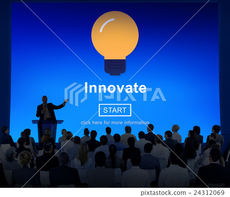 Innovate Creativity Inspiration New Light Concept 24312069