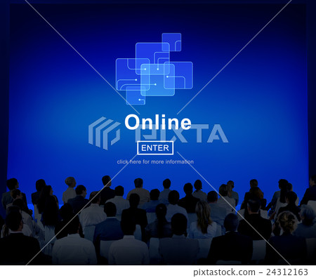 Online Internet Social Media Networking Connection Concept Online Internet Social Media Networking Connection Concept 24312163