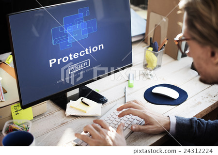 Protection Safety Security System Privacy Policy Concept 24312224