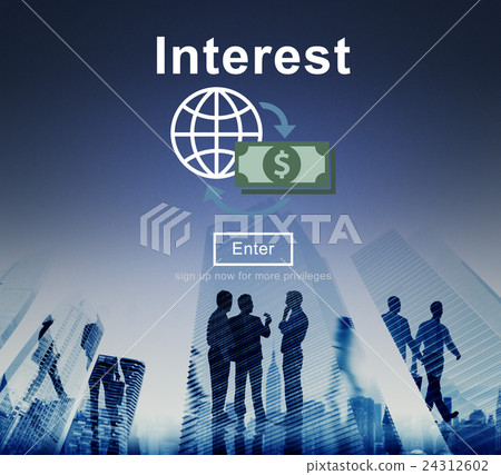 Interest Banking Rate Financial Concept 24312602