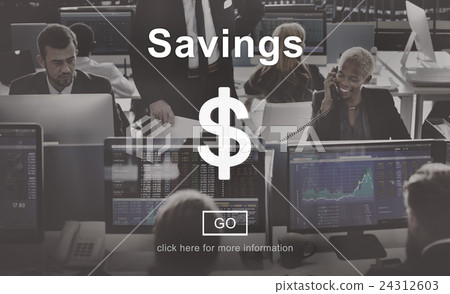 Savings Money Financial Accounting Banking Concept Savings Money Financial Accounting Banking Concept 24312603