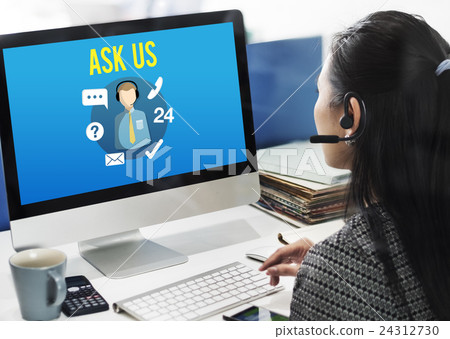 Ask us Buy Online Consult Contact us Customer Support Concept Ask us Buy Online Consult Contact us Customer Support Concept 24312730