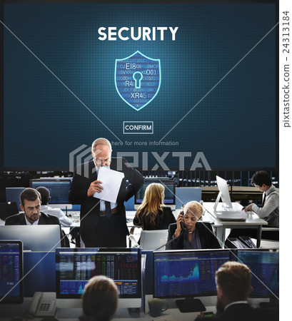 Security Safety Data Protection Concept Security Safety Data Protection Concept 24313184