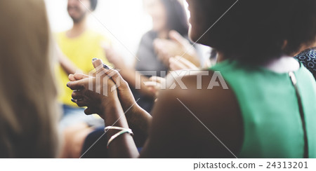 Business Team Meeting Working Talking Concept Business Team Meeting Working Talking Concept 24313201