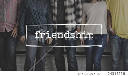 Friends Friendship Partnership Support Friendliness Concept Friends Friendship Partnership Support Friendliness Concept 24313236