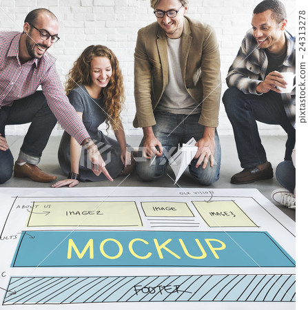 Mockup Object Imitate Model Replica Design Reproduce Concept 24313278