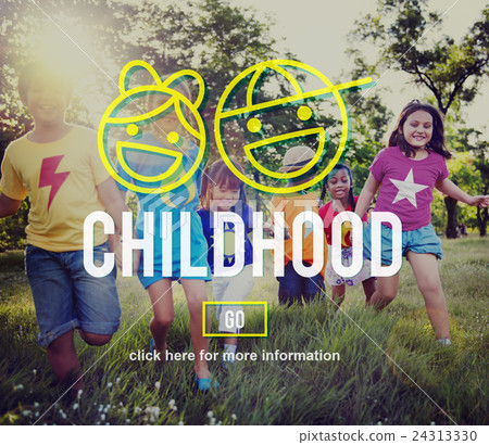 Children Childgood Kids Offispring Website Concept 24313330