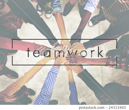 Teamwork Team Building Cooperation Relationship Concept Teamwork Team Building Cooperation Relationship Concept 24313403