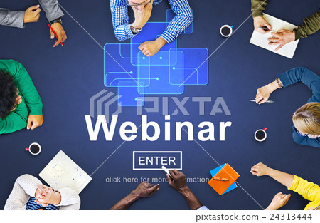 Webinar Online Internet Website Web Page Concept 24313444