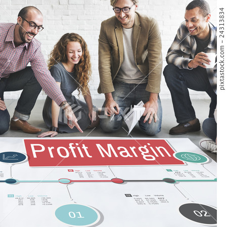 Profit Margin Finance Income Revenue Costs Sales Concept Profit Margin Finance Income Revenue Costs Sales Concept 24313834