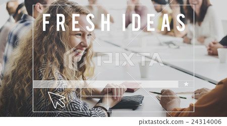 Fresh Ideas Innovation Interpretation Concept Fresh Ideas Innovation Interpretation Concept 24314006