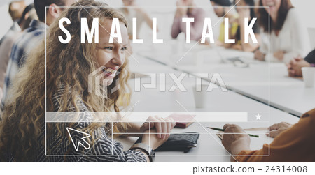Small Talk Group Discussion Speaking Concept 24314008
