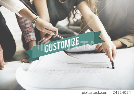 Customize Create Innovate Modify Creativity Concept 24314034