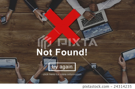 Not Found Error Failure Problems Concept Not Found Error Failure Problems Concept 24314235