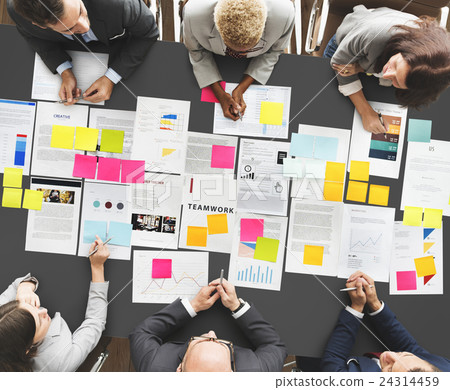 Business People Diverse Brainstorm Meeting Concept 24314459