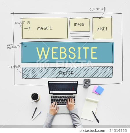 Website Homepage Responsive Design Ideas Concept Website Homepage Responsive Design Ideas Concept 24314533