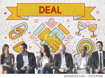 Deal Contract Solution Strategy Partnership Concept 24314566