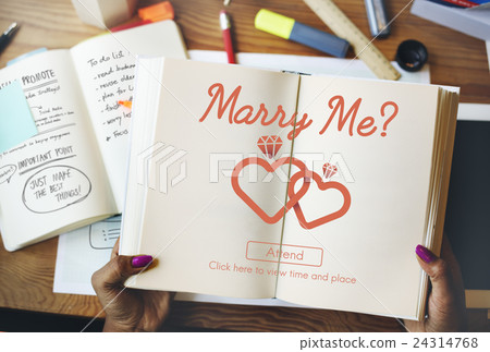 Marry me Love Heart Inscription Concept Marry me Love Heart Inscription Concept 24314768