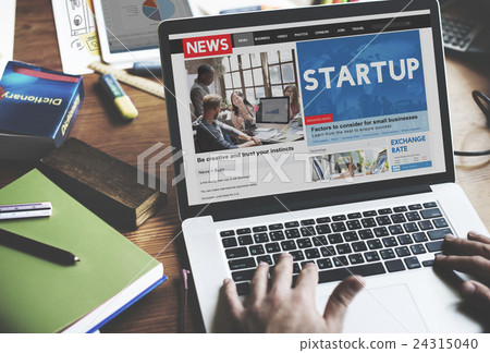 Startup New Business Vision Strategy Launch Concept 24315040
