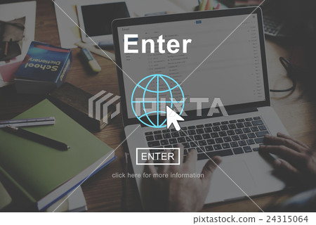 Enter Go To Page Click Interface Concept Enter Go To Page Click Interface Concept 24315064