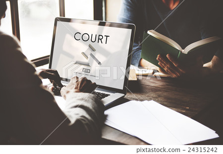 Court Authority Crime Judge Law Legal Order Concept 24315242