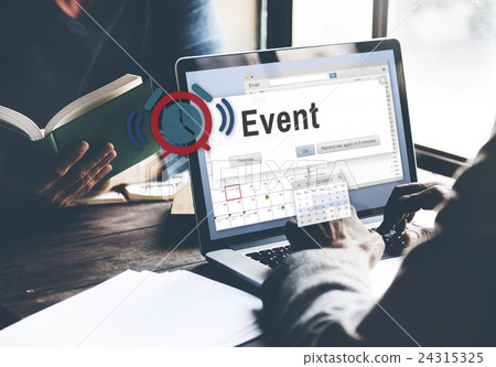 Event Arrangement Banquet Calendar Celebration Concept 24315325