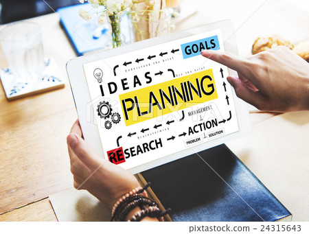 Planning Ideas Research Action Concept 24315643
