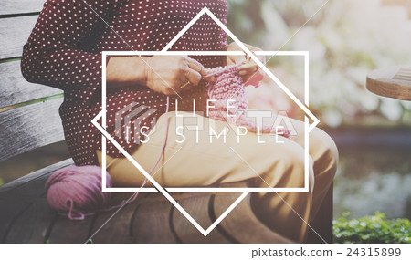 Life is Simple Relax Simplicity Healthy Life Concept Life is Simple Relax Simplicity Healthy Life Concept 24315899