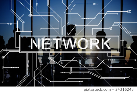 Network Internet Connection Social Computer Concept Network Internet Connection Social Computer Concept 24316243