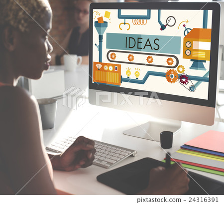 Innovation Ideas Imagine Processing System Concept 24316391