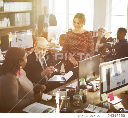 Business Corporation Organization Teamwork Concept Business Corporation Organization Teamwork Concept 24316660