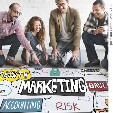 Marketing Economy Commercial Digital Growth Concept Marketing Economy Commercial Digital Growth Concept 24317120
