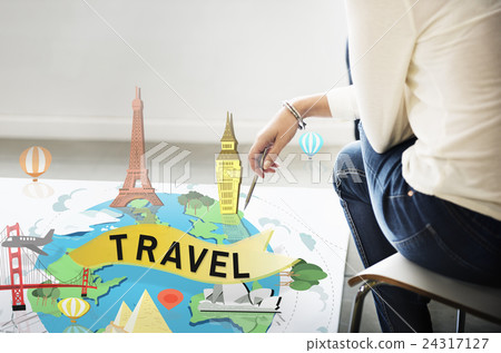 Travel Traveling Vacation Holiday Journey Adventure Concept Travel Traveling Vacation Holiday Journey Adventure Concept 24317127