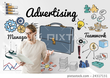 Advertising Campaign Promotion Branding Concept Advertising Campaign Promotion Branding Concept 24317131