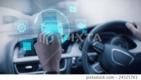 Composite image of car 24325761