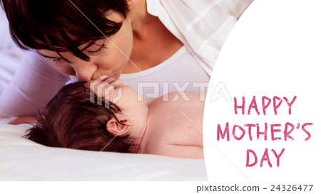 Composite image of mothers day greeting 24326477