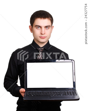 man with laptop 24327754