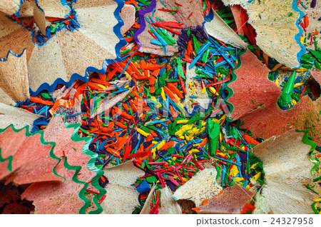 colored pencil shavings colored pencil shavings 24327958