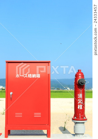 室外消防栓_正在施工中安裝 室外消防栓_正在施工中安裝 24333457