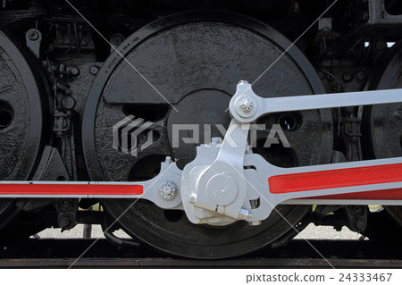 The steering wheel of steam locomotive D 51 The steering wheel of steam locomotive D 51 24333467