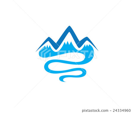 Mountains Logo Template Mountains Logo Template 24334960