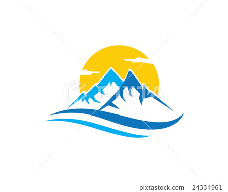 Mountains Logo Template Mountains Logo Template 24334961
