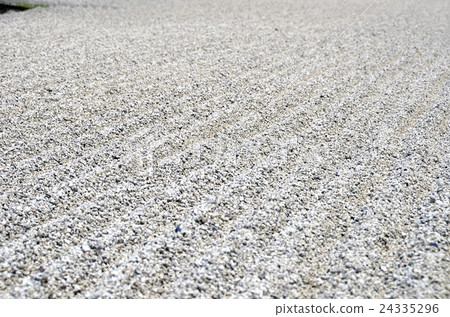 Sandpaper of Japanese garden 24335296