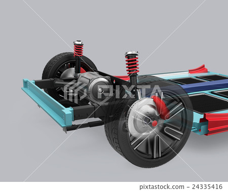 Structural image of automotive brake system Structural image of automotive brake system 24335416