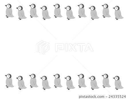 Penguin chick frame 24335524
