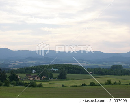 Patchwork road,Biei/Hokkaido,Japan 24337009