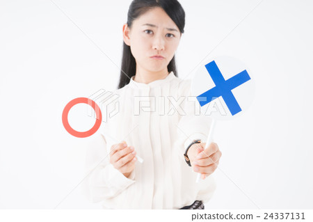 Business woman (Marutatsu stick) Business woman (Marutatsu stick) 24337131