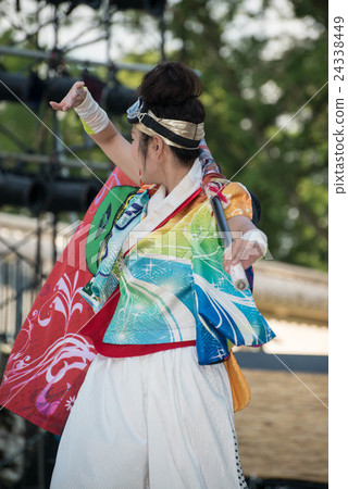 Tosa's summer Yosakoi festival is fun Yosakoi 2016 Late night festival national convention Kochi Castle venue Tosa's summer Yosakoi festival is fun Yosakoi 2016 Late night festival national convention Kochi Castle venue 24338449