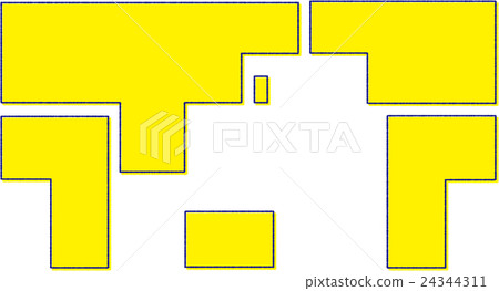 世界地圖插圖_簡化圖 世界地圖插圖_簡化圖 24344311