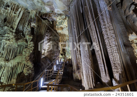 Thien Son Caves of Fong Nha-Kevin National Park in Vietnam registered as a World Heritage Site 24351601